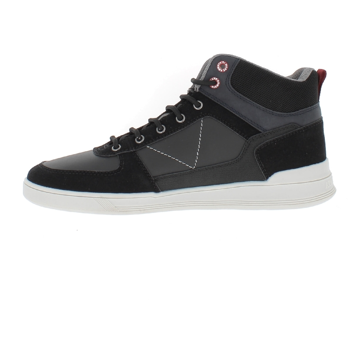 Armata di Mare Scarpe Uomo Sneakers Alte Stringate con Soletta Rimovibile in Memory Foam AMU W23D425 Black