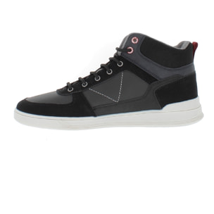 Armata di Mare Scarpe Uomo Sneakers Alte Stringate con Soletta Rimovibile in Memory Foam AMU W23D425 Black