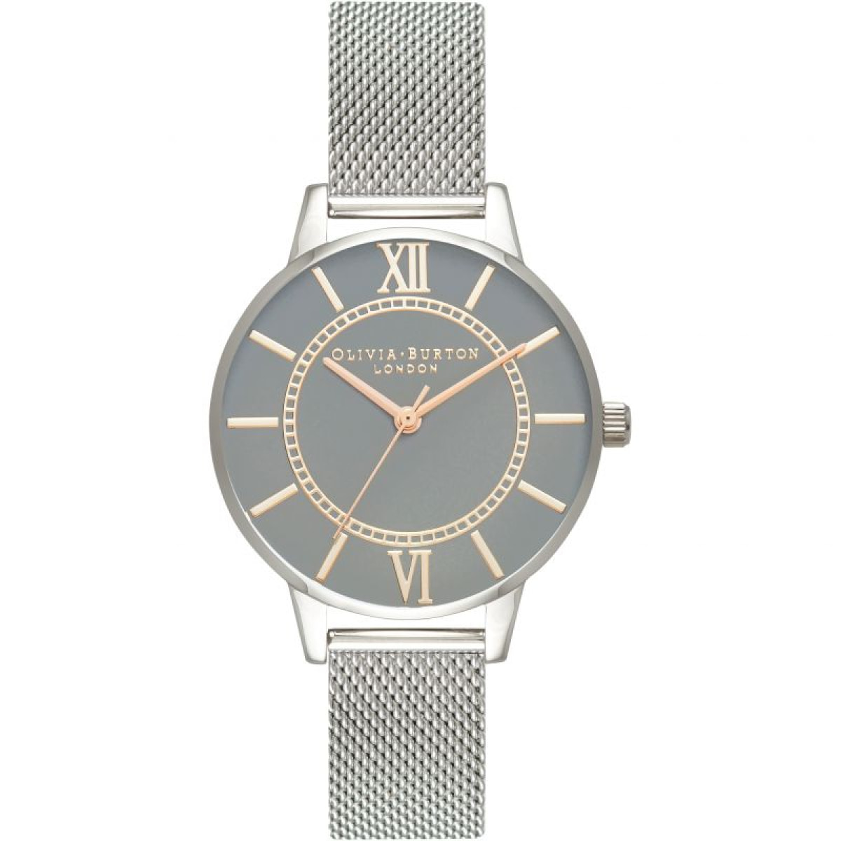 Reloj Olivia Burton OB16WD86 Mujer Analogico Cuarzo con Correa de Acero