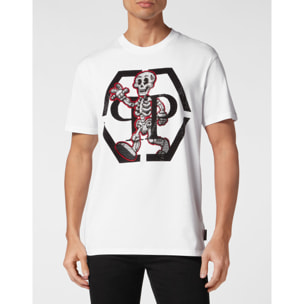 PHILIPP PLEIN Maglietta a girocollo SKELETON