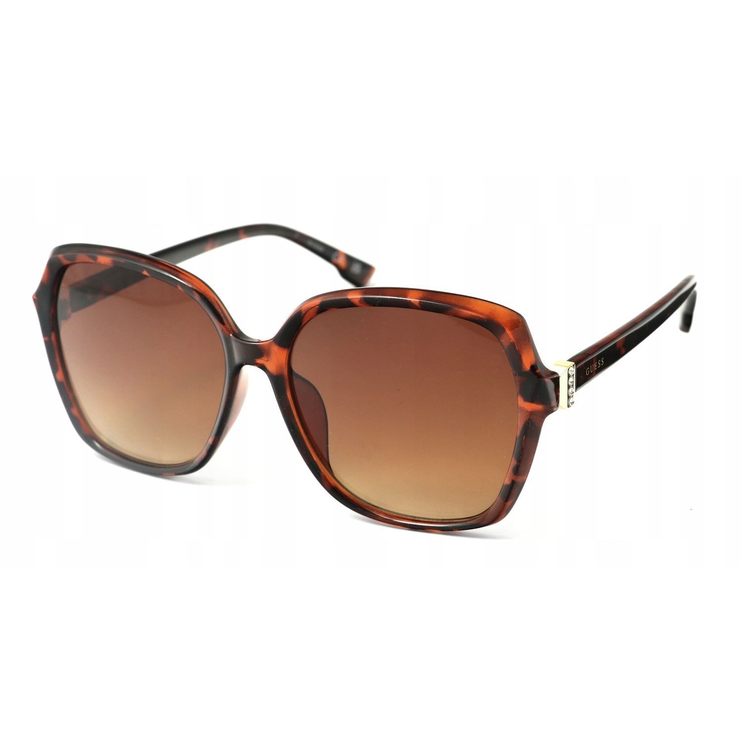 Guess - lunettes de soleil - marron - protection solaire : catégorie 3