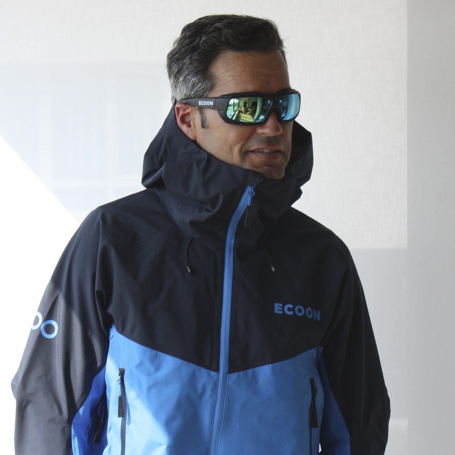 Chaqueta ECODiscover marca ECOON - Azul / Azul Claro