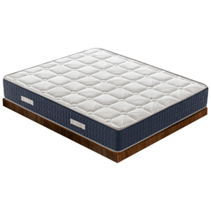 Materasso 120x190 in Memory Foam - Alto 30 cm - 5 cm Memory Foam - Rigidità H3 Mod Orthopedic