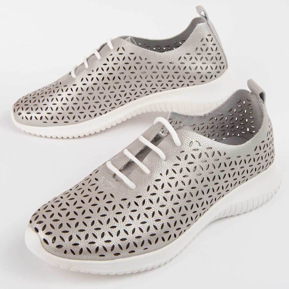 Sneakers - Plateado