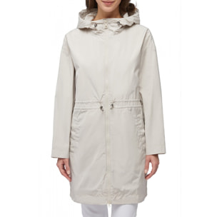 Chubasquero > Cortavientos Mujer de la marca GEOX  modelo W BULMYA LONG PARKA White