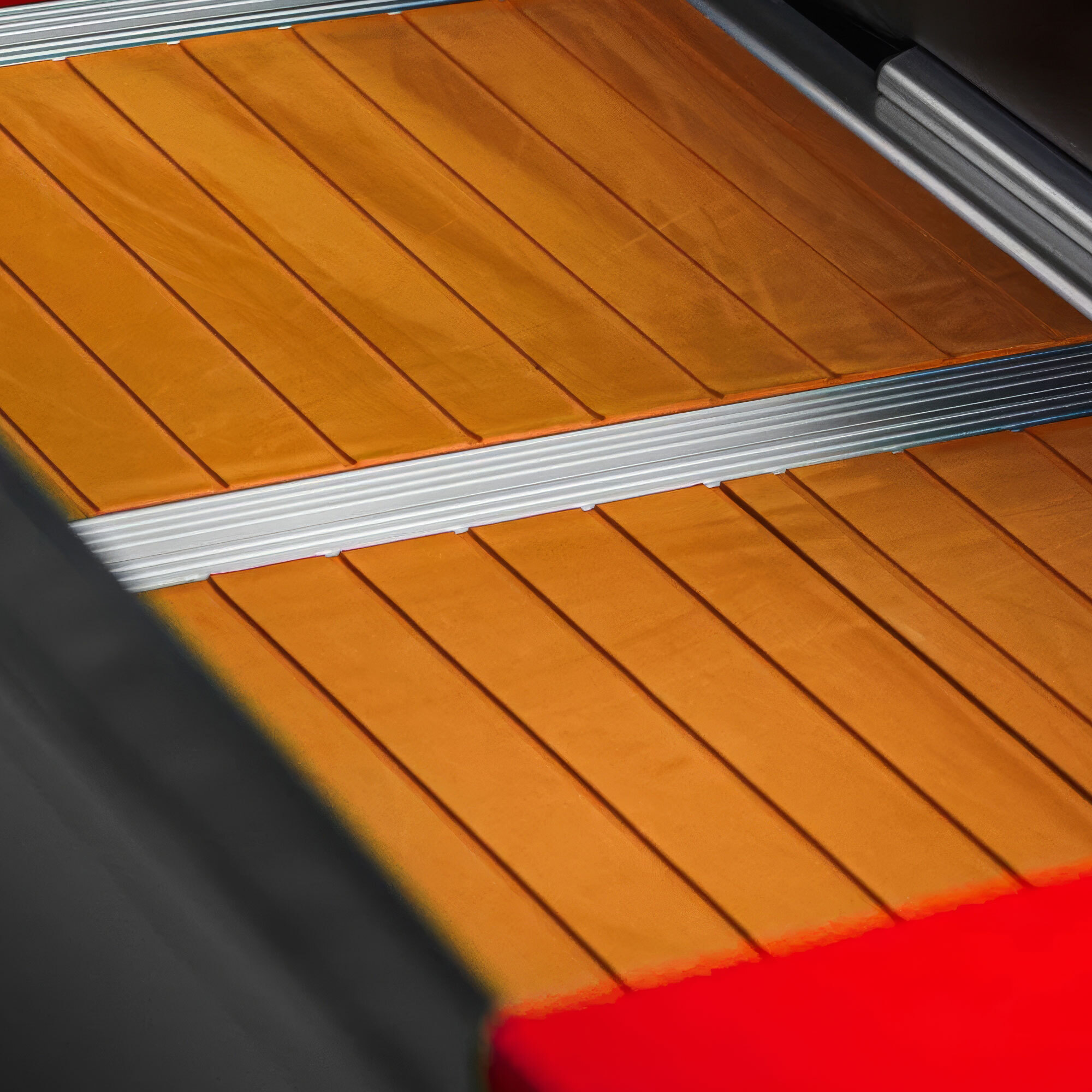 Turner 420 - Gommone Tender Gonfiabile 4,2m per 5+1 Persone con Remi e Accessori Fondo in Legno Sintetico Nero