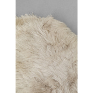 Peau de mouton Heidi 85x65cm grise Kare Design