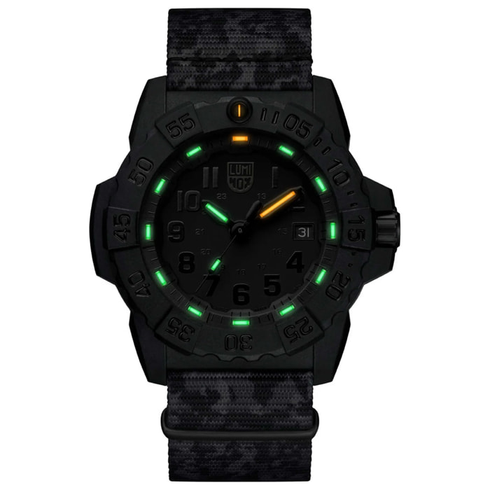 Reloj Luminox XS.CE01.BO Hombre Analogico Cuarzo con Correa de Nailon