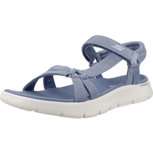 Sandalias Mujer Go Walk Flex Sandal Azul
