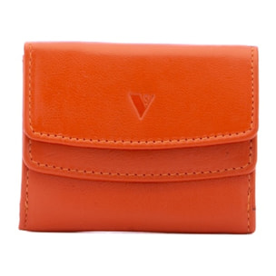 Portafoglio donna in ecopelle - Modello False - Casual - 9.0 x 7.5 x 2.0 cm