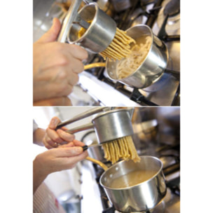 Pressa per Passatelli Excelsa- Rocky, Acciaio Argento