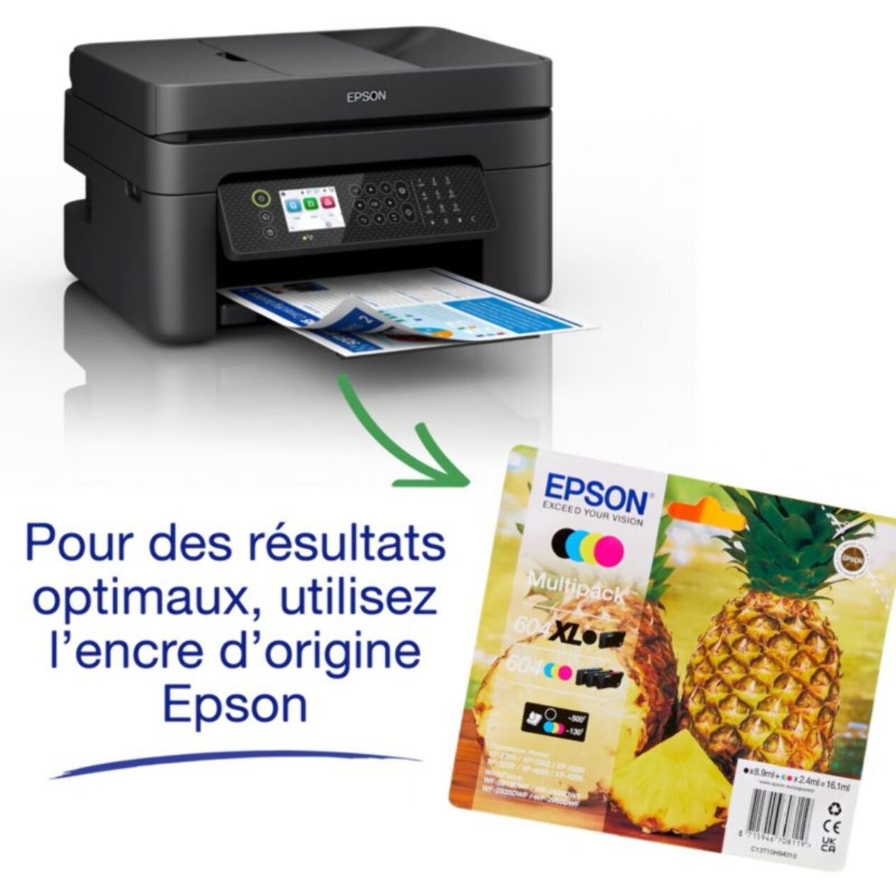 Imprimante jet d'encre EPSON WorkForce WF-2950DWF