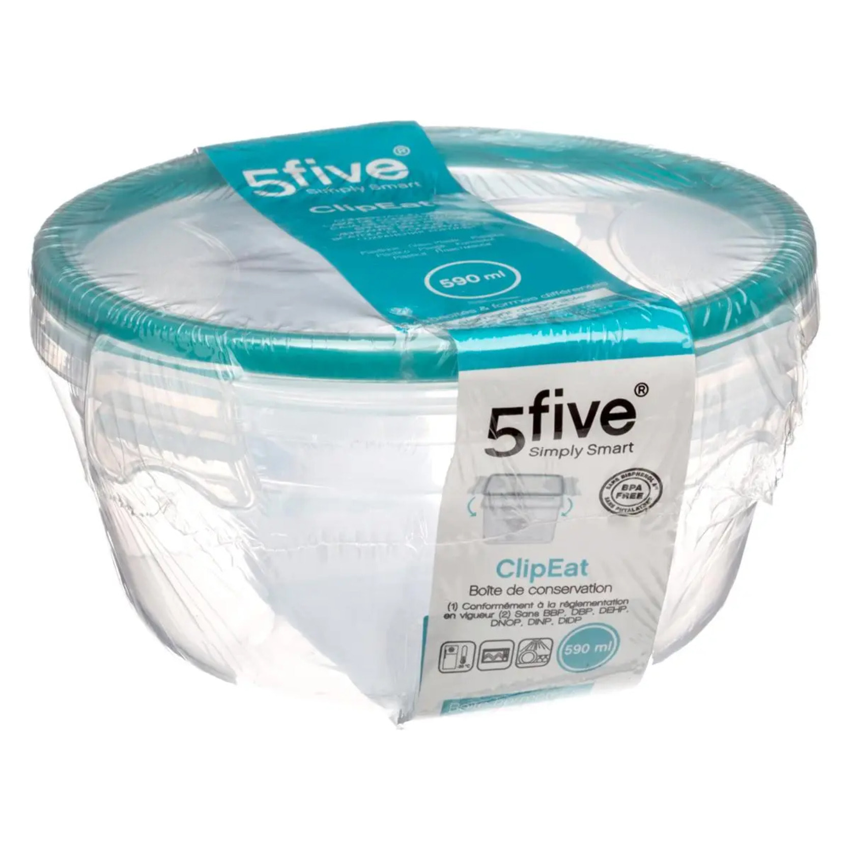 Boîte de conservation plastique 1L ClipEat