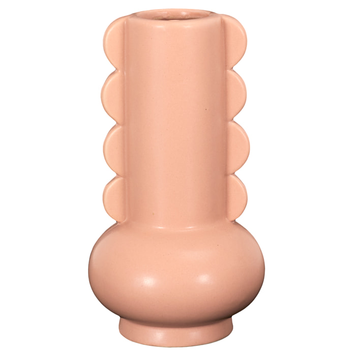 Vase Ceramique Lola Terracota H15cm For Brown