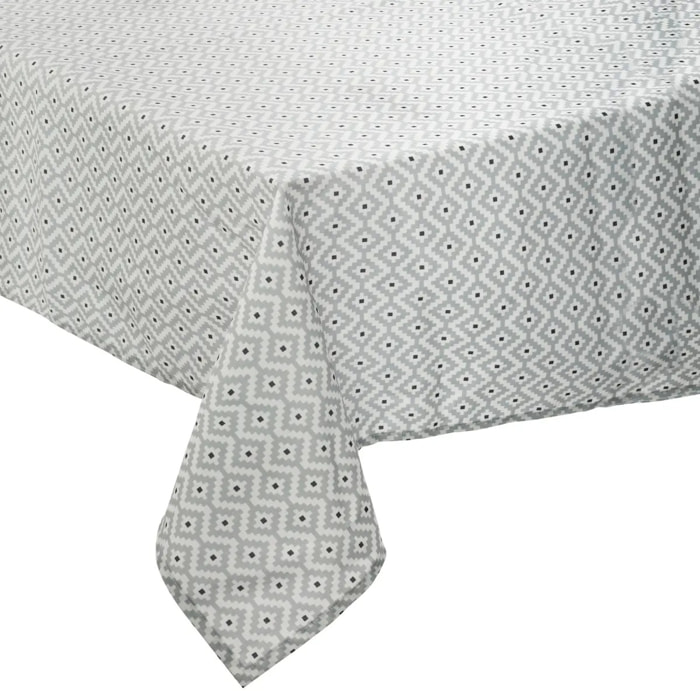 Nappe anti-tache "Etnik" gris 140x240cm