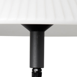 SAIGON OUT R55 Lampe portable et suspension grise/blanc mat hole cap