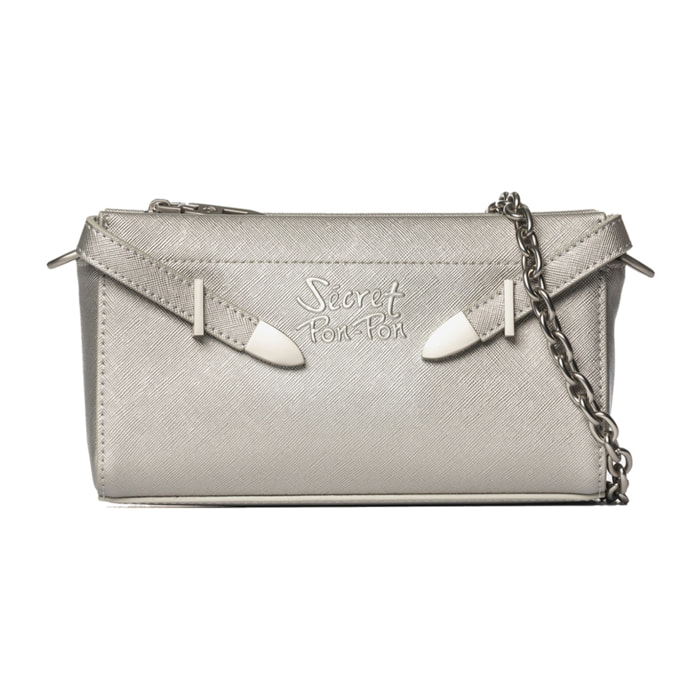 Borsa a tracolla da donna - Modello Lumina Lux - 100% poliuretano - 21.0 x 12.5 x 4.0 cm