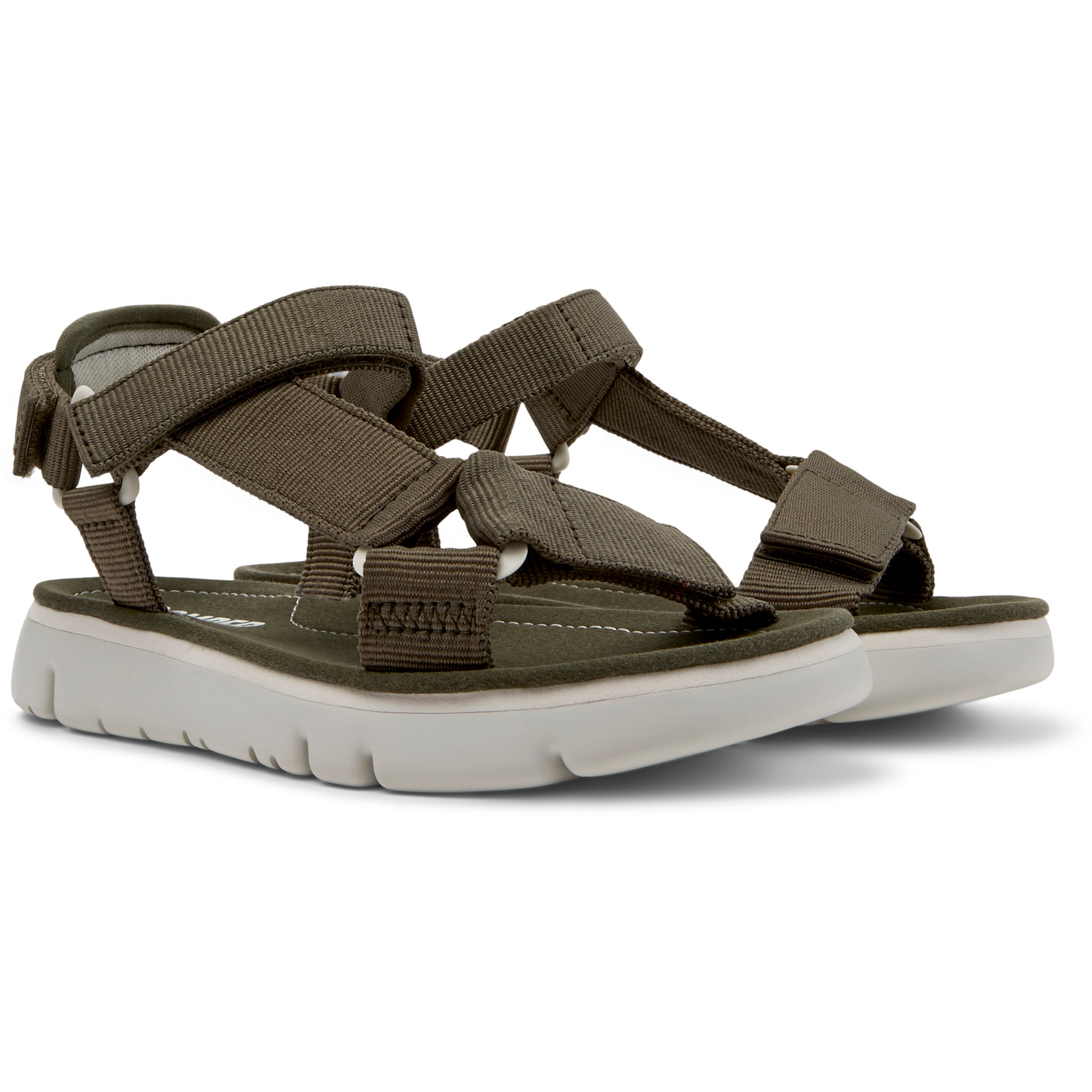 Sandali - CAMPER Oruga Sandal - Verde - Tessile tecnico