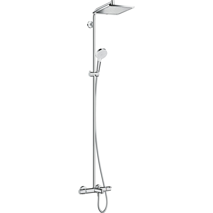 Colonne de douche 240 1 jet avec mitigeur baignoire chromé Crometta E