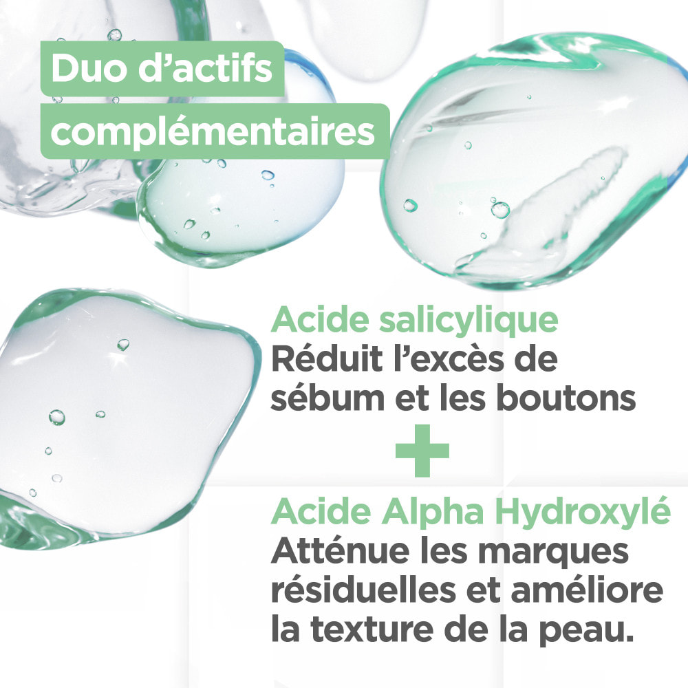 Mixa Gelée Matifiante Anti-Imperfections à l’Acide Salicylique et Acide Alpha-Hydroxylé 50ml