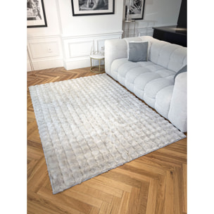 BUBBLE - Tapis doux gris