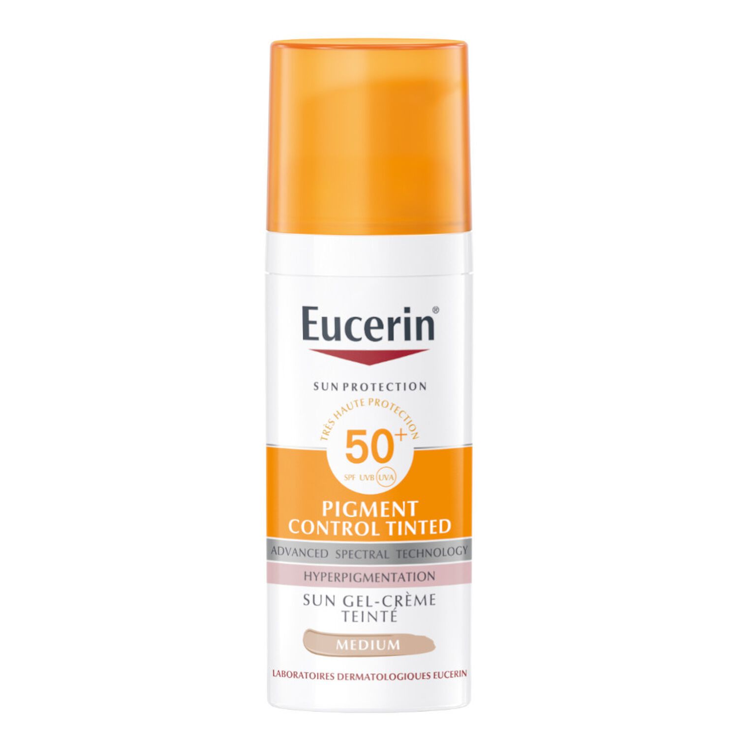 Sun Protection SPF50+ - Gel Crème Teinté - Medium 50 ml