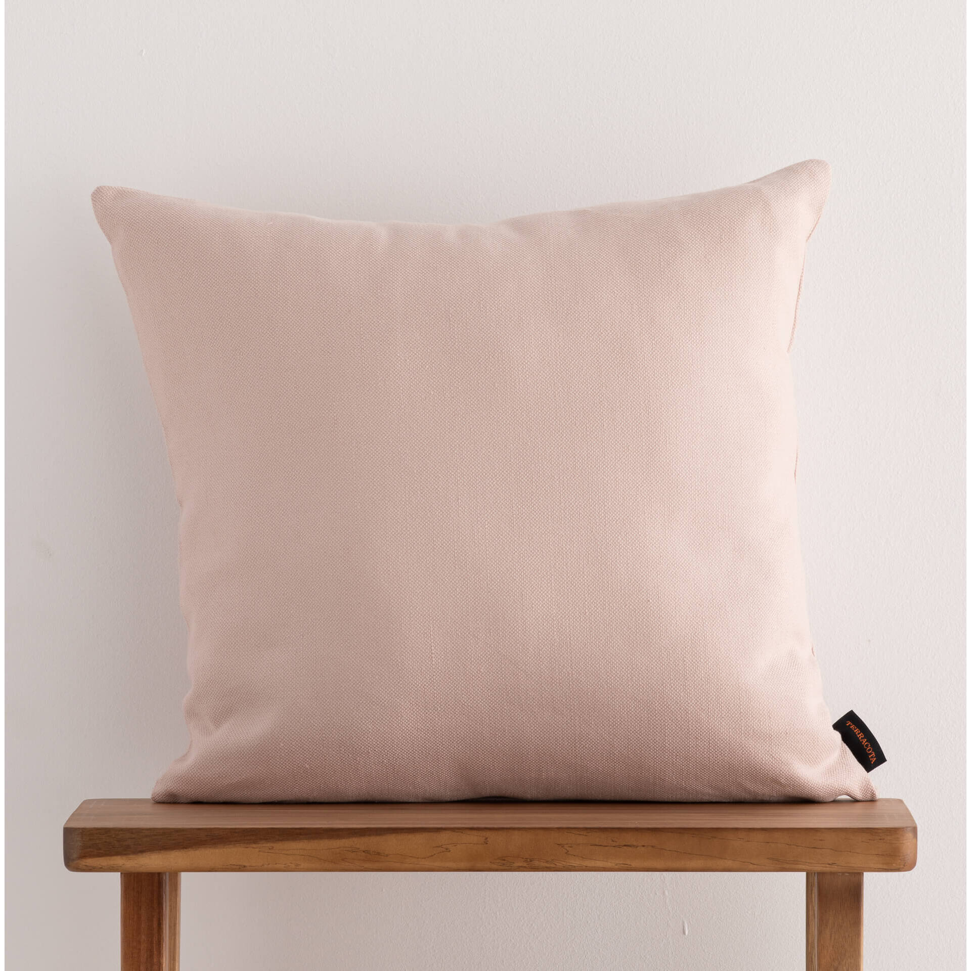 Housse de coussin jacquard 50x50 cm Cascai Pink