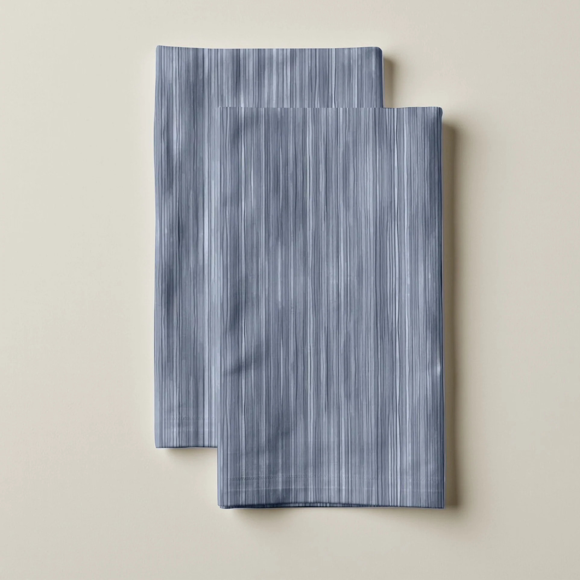 Lot de 2 serviettes Lesa 125 Steel Blue