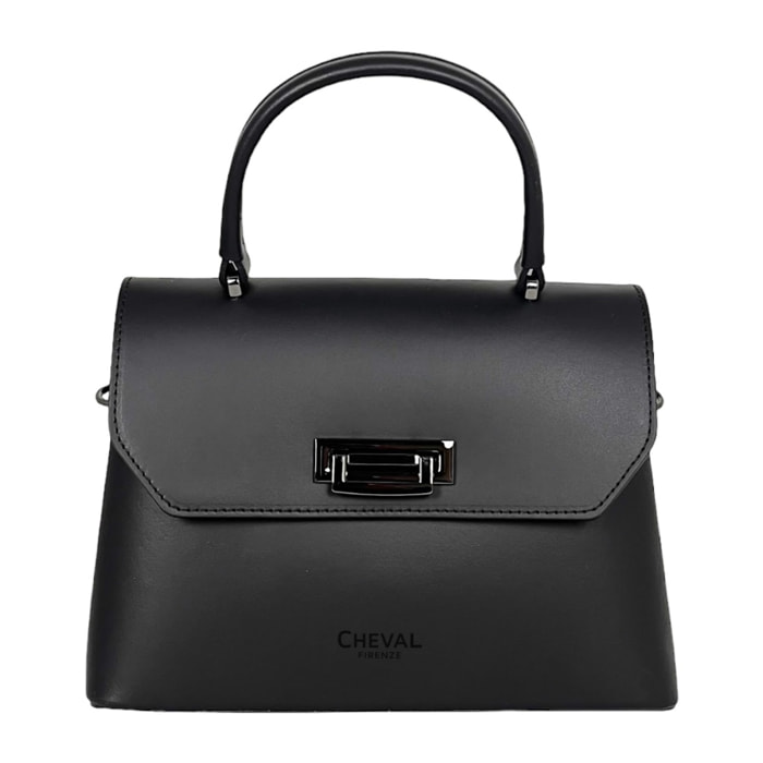 Bolso de mano Cheval Firenze Vittoria Negro