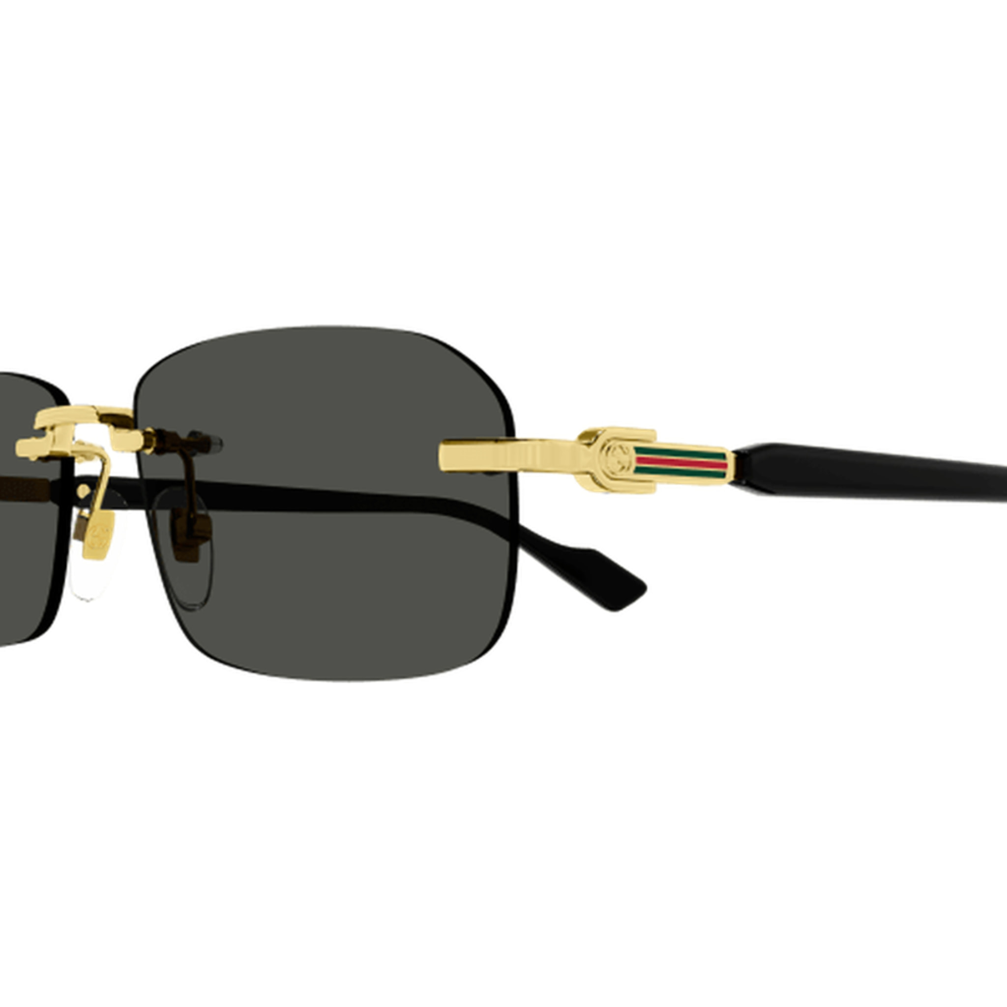 Gafas de Sol Gucci GG1221S-001 de Metal Hombre 56 mm