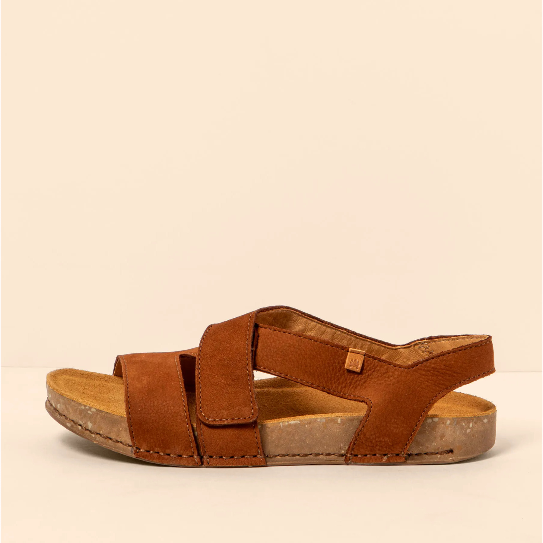 Sandalias N5799 NOBUCK LAVADO CUERO / BALANCE color Cuero