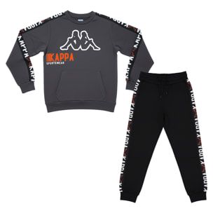 Tuta Ragazzo KAPPA 8 - 16 Anni Cotone Felpato