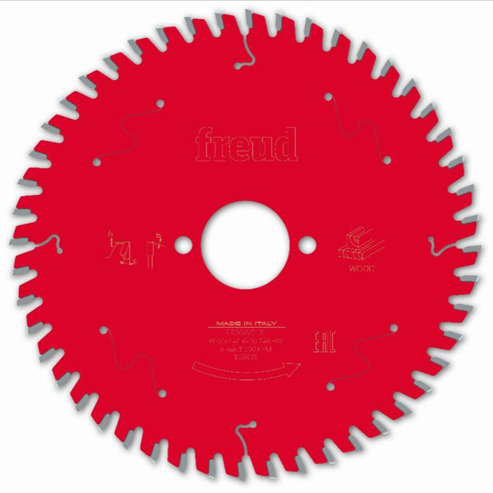 Lame pour scie circulaire portative FREUD - Ø160 2,4/1,6 AL30 Z48 BA 5° - F03FS09685 -FR06W013H