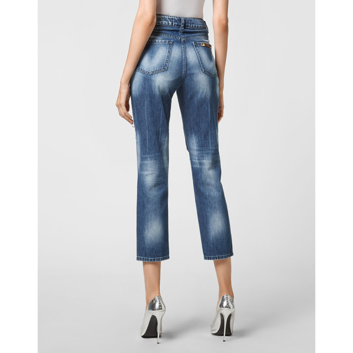 PHILIPP PLEIN Vaqueros Boyfriend Fit