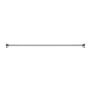 Barre tringle pour rideau de douche ou baignoire extensible à  fixer en Inox SLIM 125-220cm Chromé Spirella