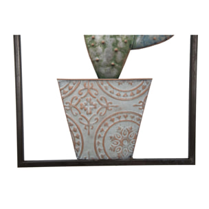 PANNELLO IN FERRO CACTUS-FRAME -A- OFFICINE55 BICOLORE