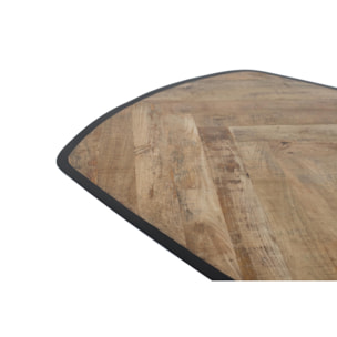 Mesas de Comedor de Madera de Mango 220 Cm Estilo Rústico Moderno