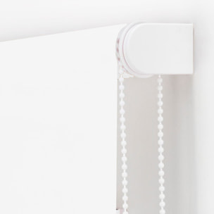 Well home estor enrollable opaco liso - blanco roto, 180 x 110cm (ancho x largo)/tamaño de la tela 177 x 105cm