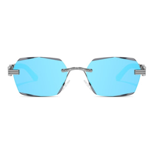 Gafas de Sol Feler 1811M-4 Polarizadas de Madera Unisex 57 mm