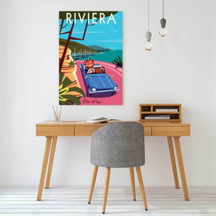 Tableau cote d'azur riviera  Tableau alu Dibond