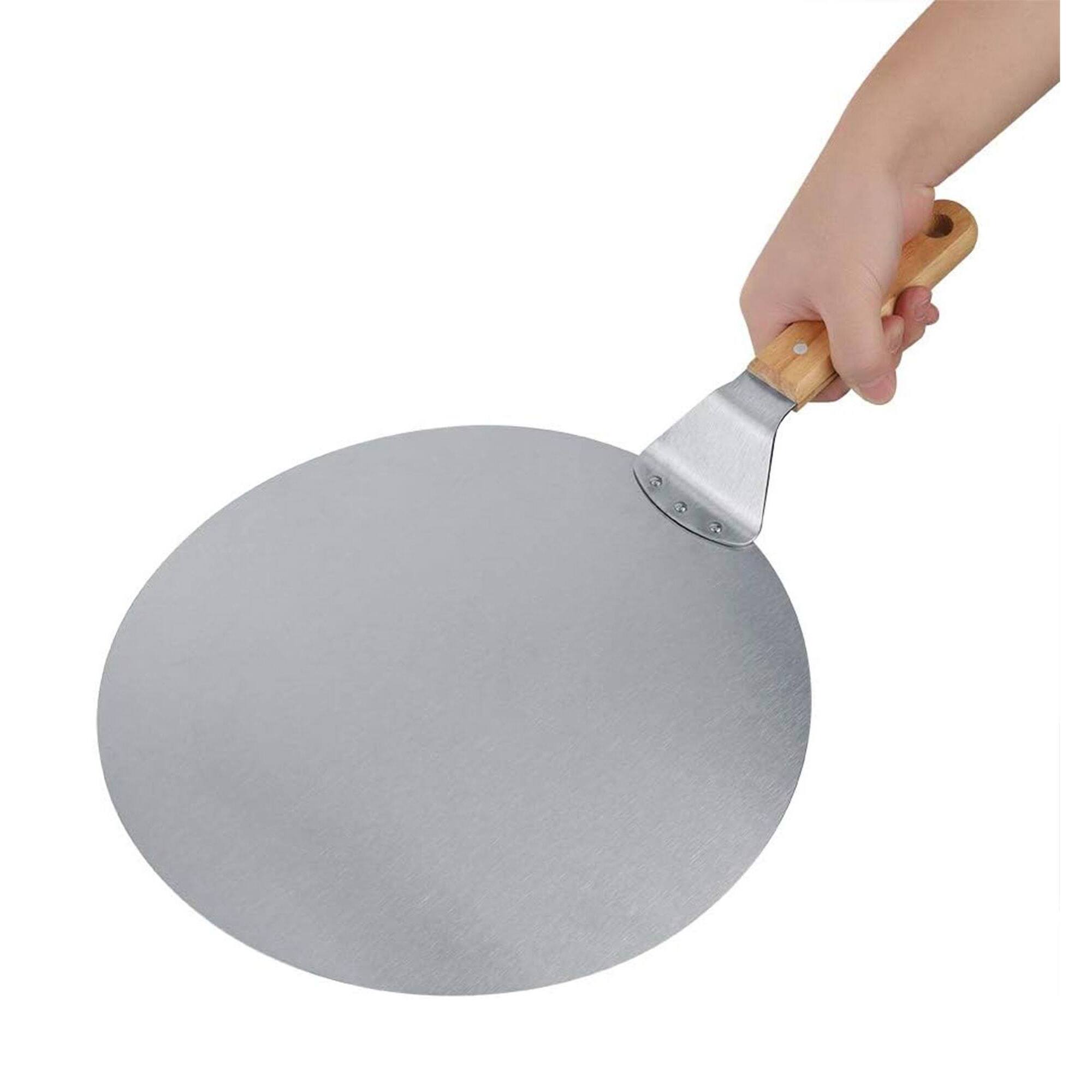 Well home - bandeja para pizza con mango de madera ø30,5cm