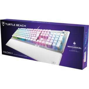 Clavier gamer TURTLE BEACH Vulcan II Blanc Linear FR