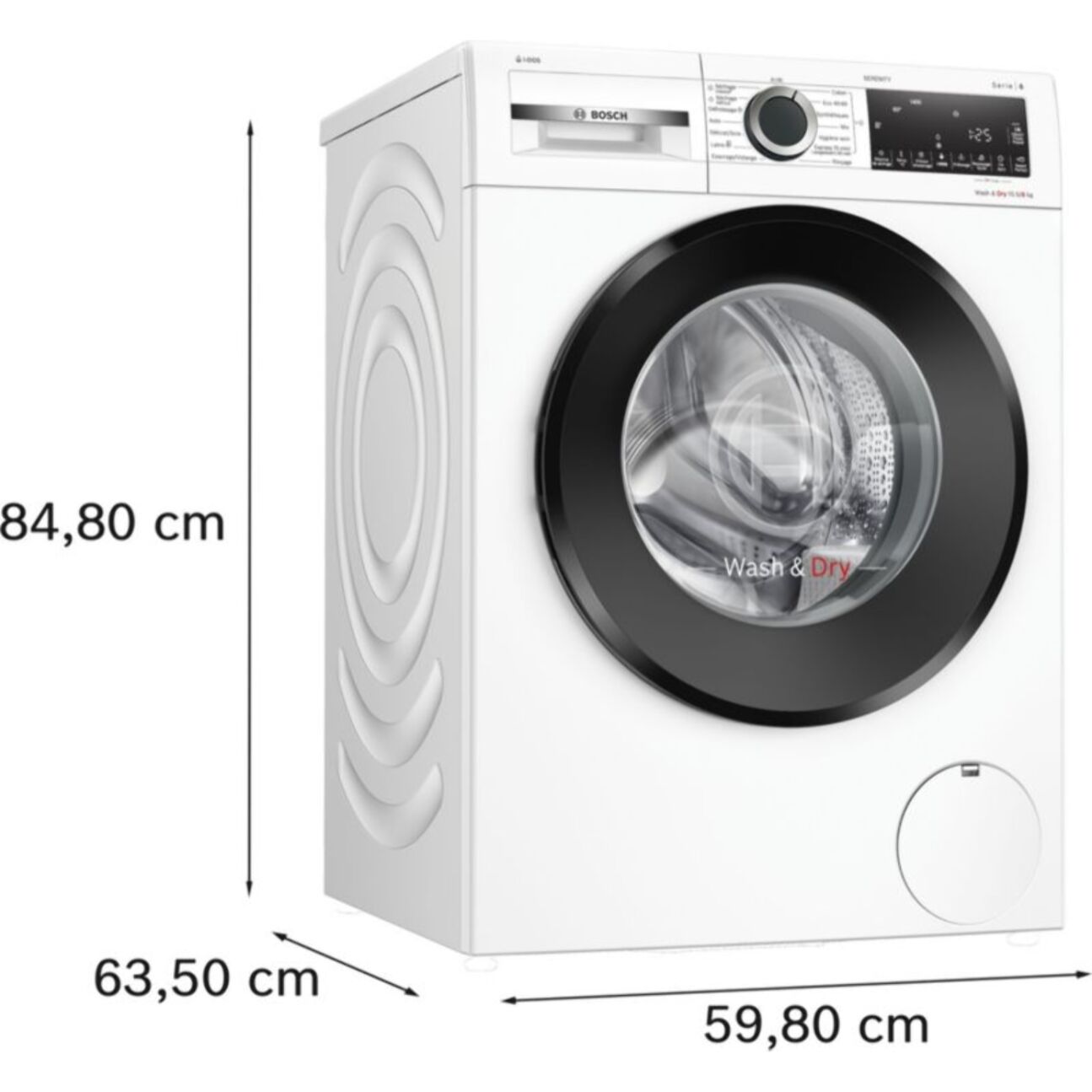 Lave linge séchant hublot BOSCH WNG254ASFR Série 6