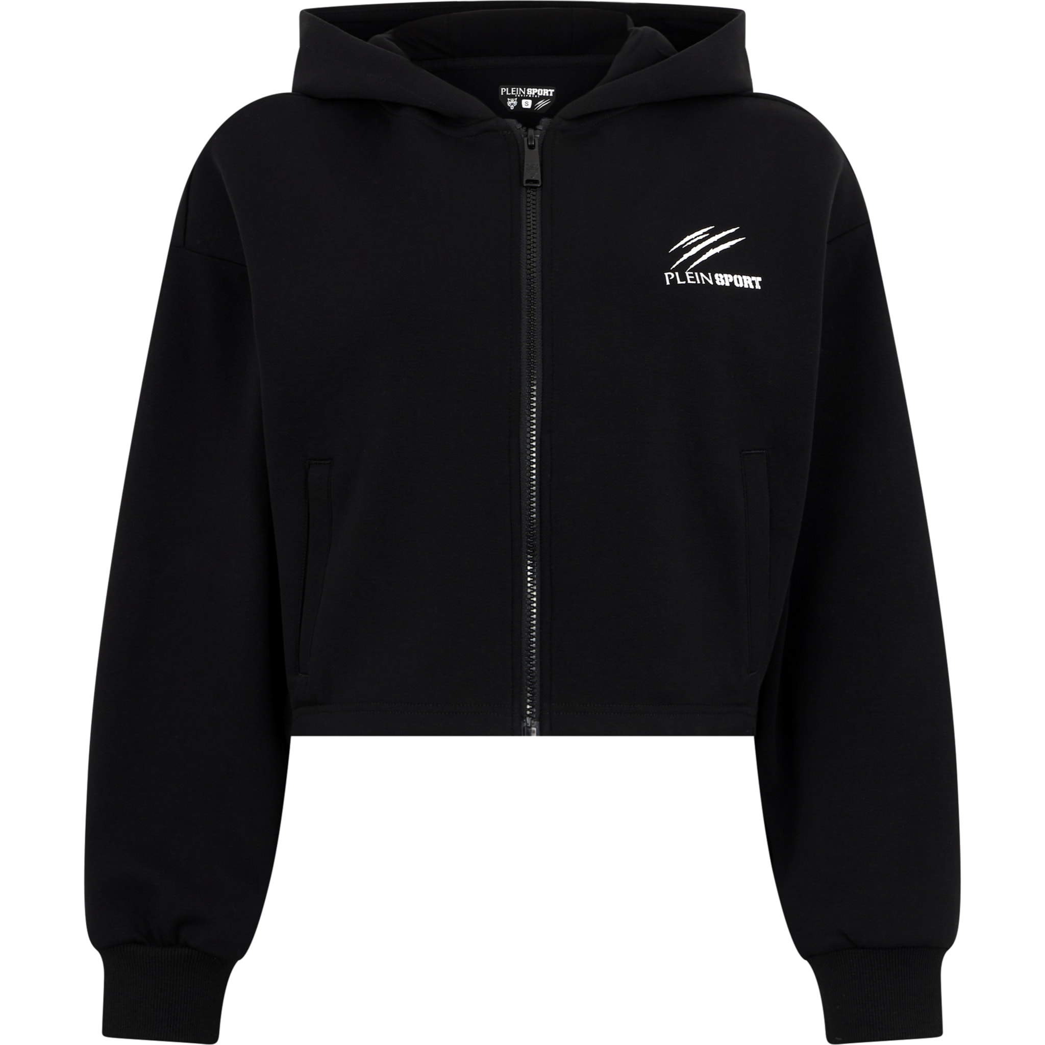 PLEIN SPORT Zip Hoodie Icon Scratch