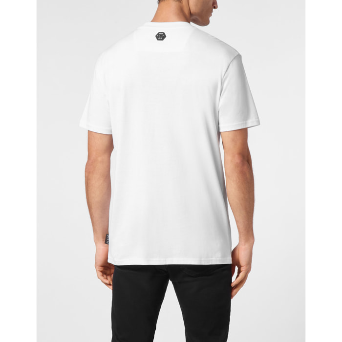 PHILIPP PLEIN Camiseta de cuello redondo y manga corta