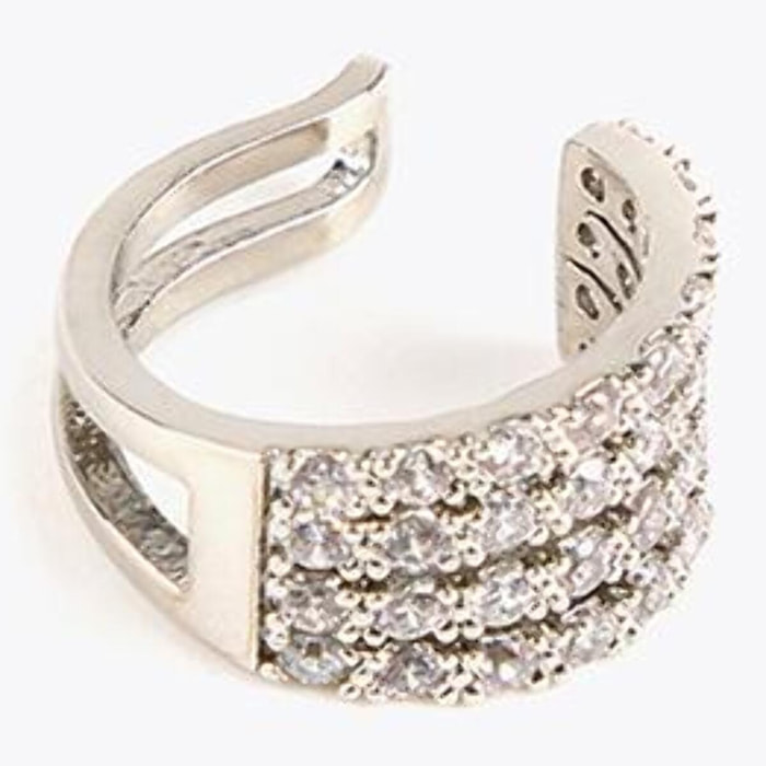 Orecchino piercing in cristallo