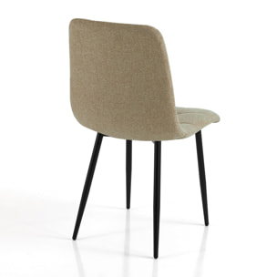 Tomasucci Ensemble de 4 chaises FAFFY EVO MARRON