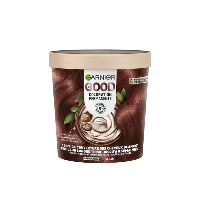 Garnier Good Coloration 6.52 Châtain Acajou Clair Groseille 120 g