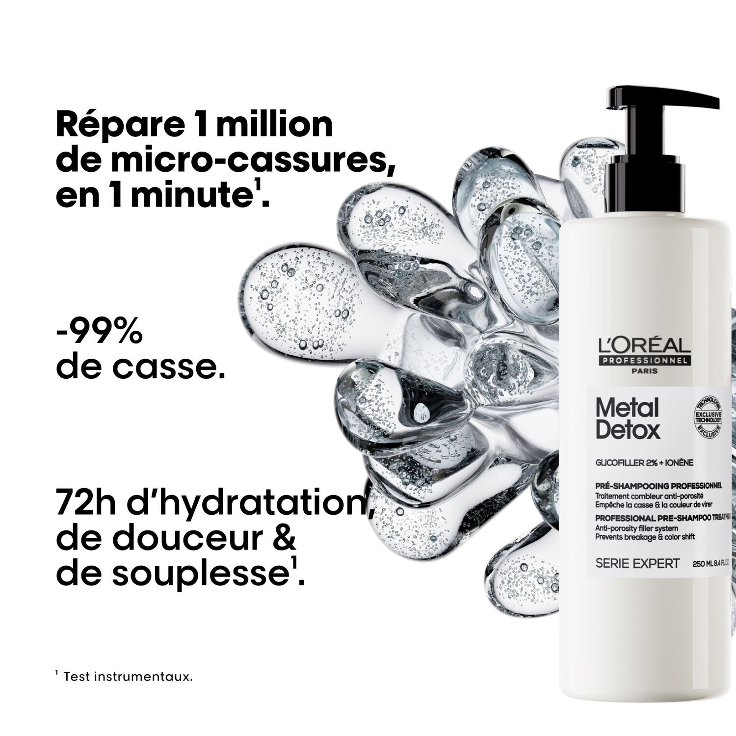 Metal Detox - Pré-Shampooing Combleur 250 ml
