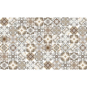 Sticker carrelage - Ambiance Sticker - 60 CARREAUX DE CIMENT MEUBLE AUTHENTIQUES SEFORIA - 20x20cm